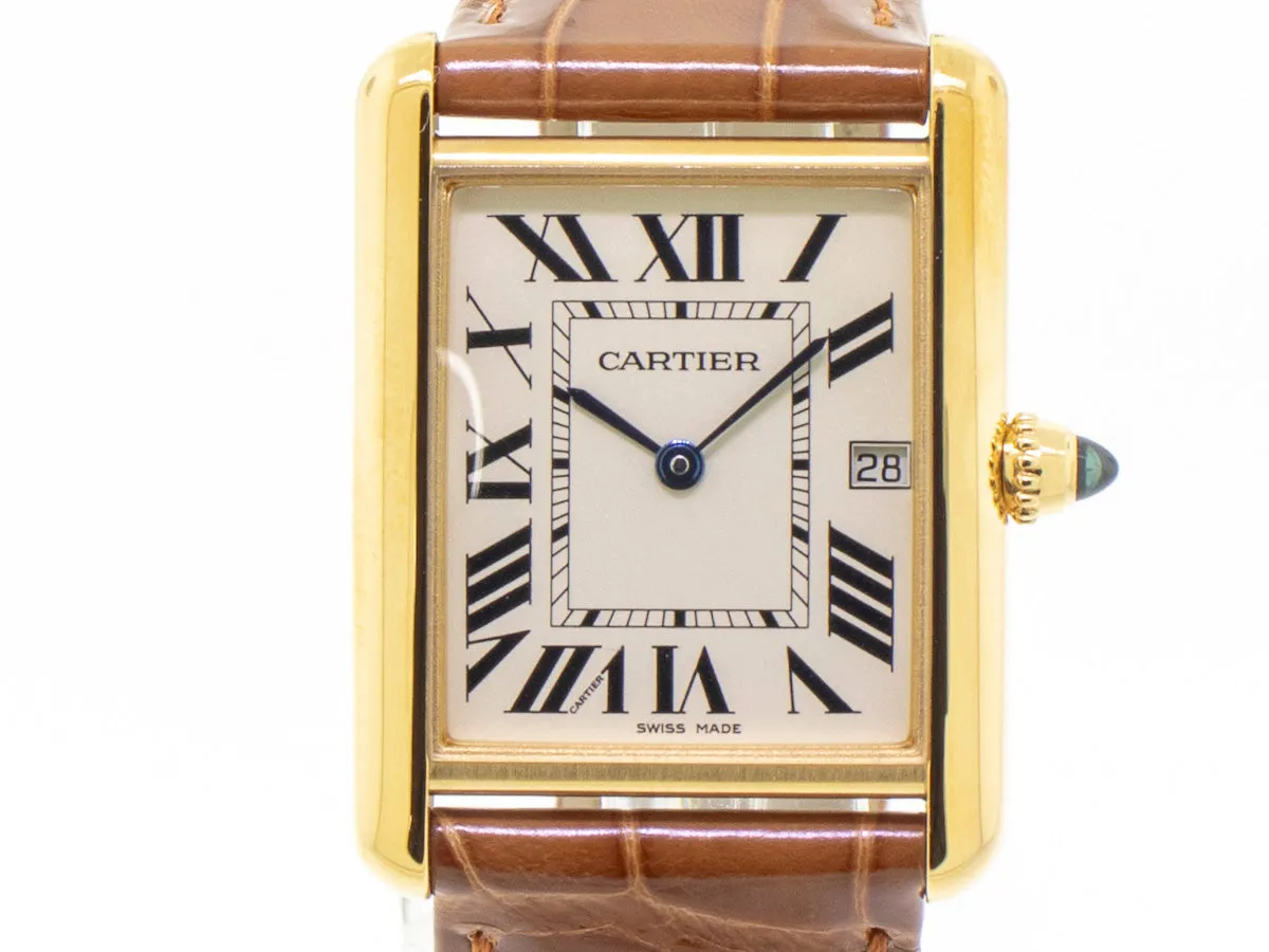 Cartier Tank Louis Lady 25.5mm - 18K Yellow Gold - Quartz - W1529756