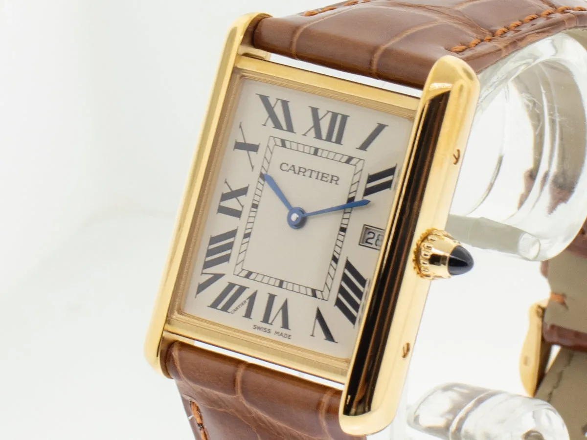 Cartier Tank Louis Lady 25.5mm - 18K Yellow Gold - Quartz - W1529756