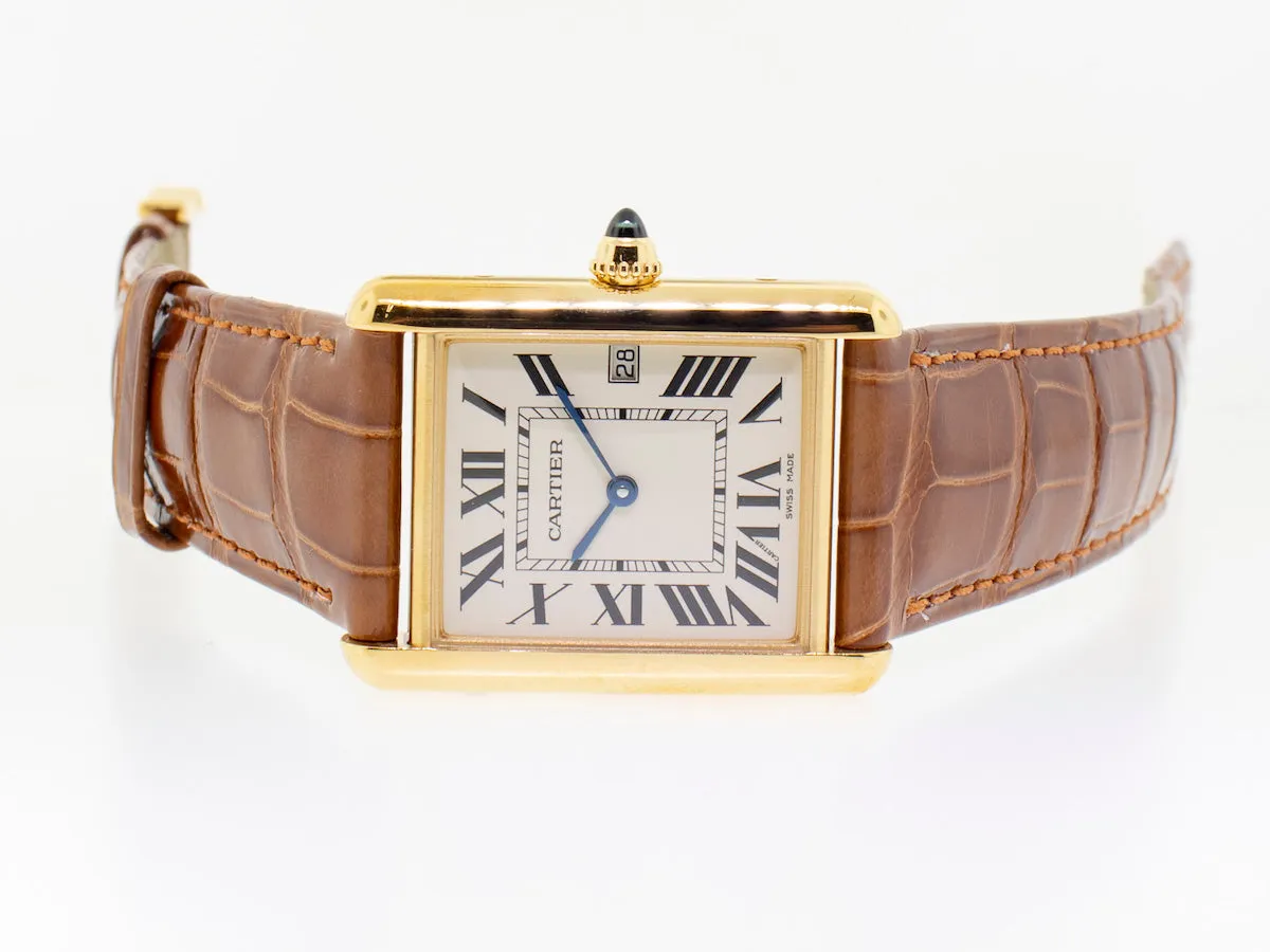 Cartier Tank Louis Lady 25.5mm - 18K Yellow Gold - Quartz - W1529756
