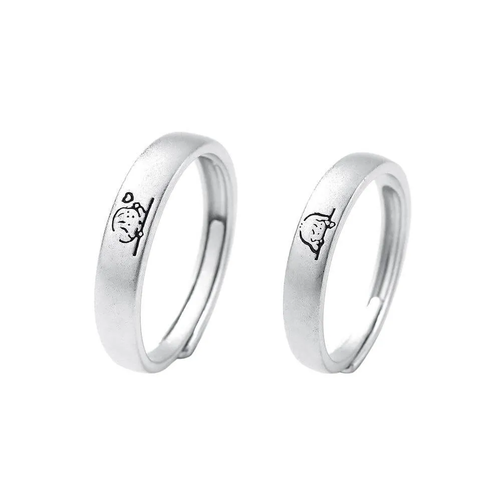Childhood Sweethearts Matching Rings