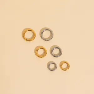 Circle Necklace Clasp 6-pack