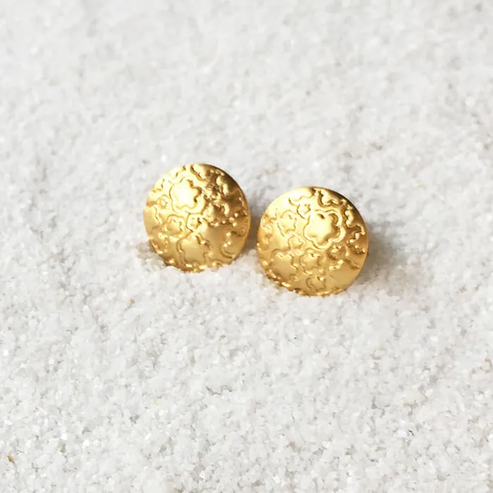 Circle of Life Stud Earrings - ON SALE