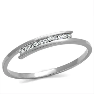 CJE2248 Stainless Steel Top Grade Crystal Bangle