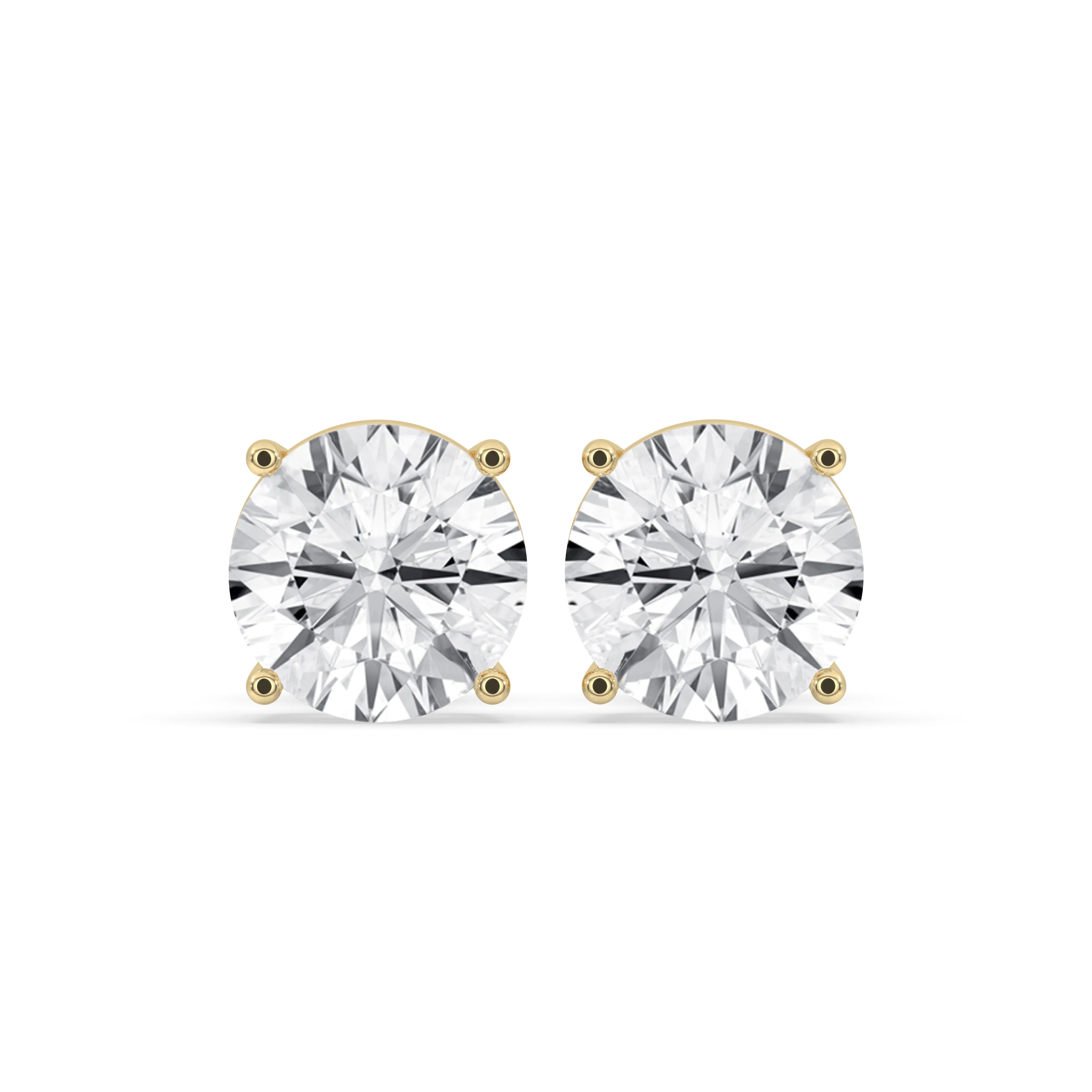 Classic Round Basket-Set Stud Earrings