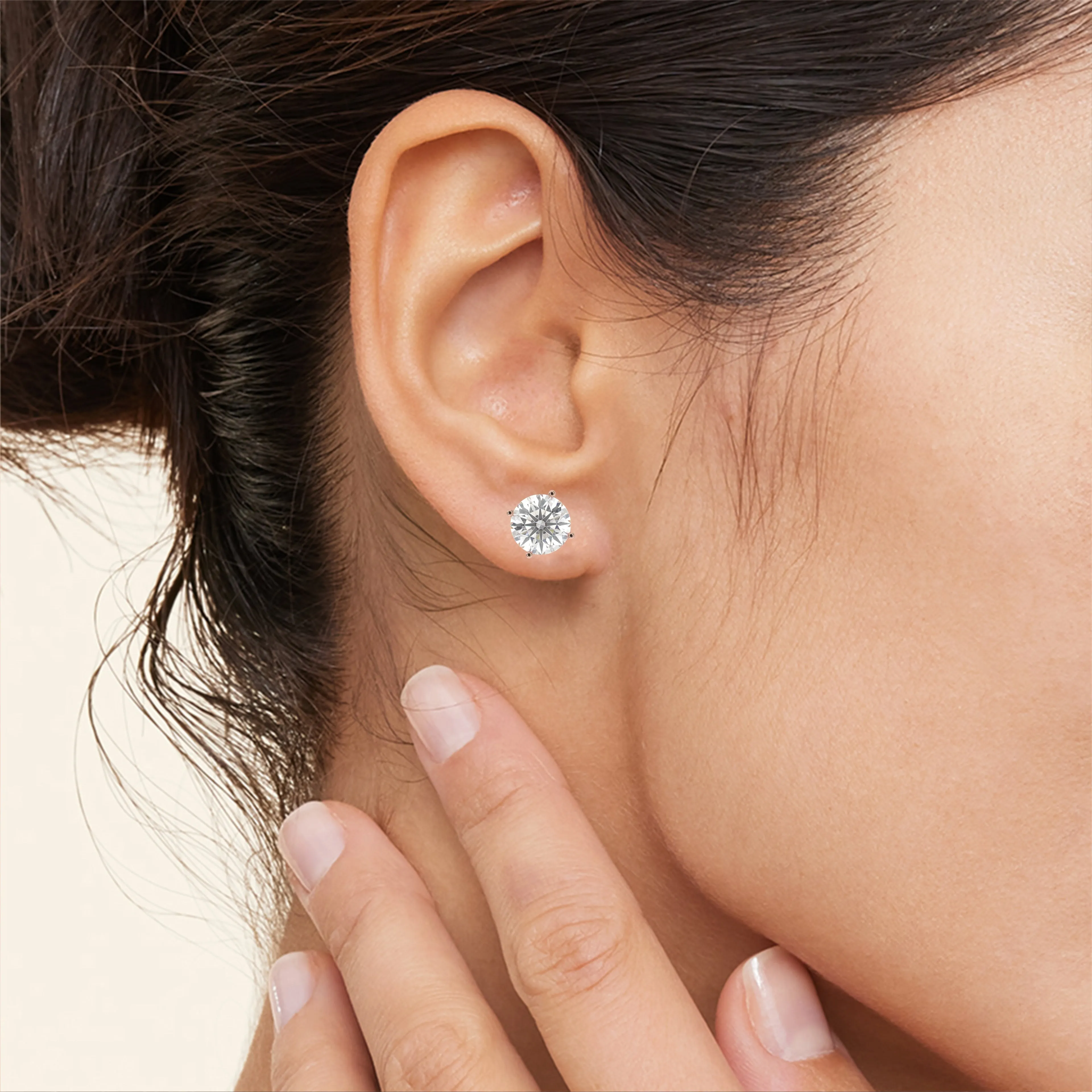 Classic Round Basket-Set Stud Earrings