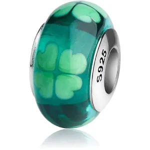 Clover Shamrock Murano Bead Charm