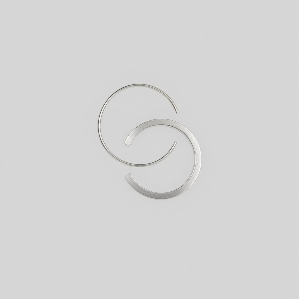 CO hoop earring