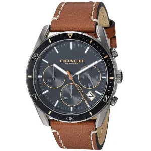 Coach Thompson Brown Leather Strap Men's Watch 14602410