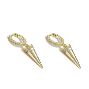 Cone Hoop Earrings