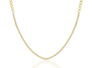Cupcake Diamond Tennis Necklace