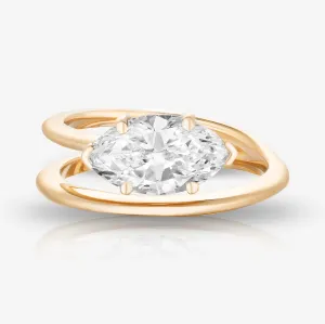 Custom Enwrapture Engagement Ring