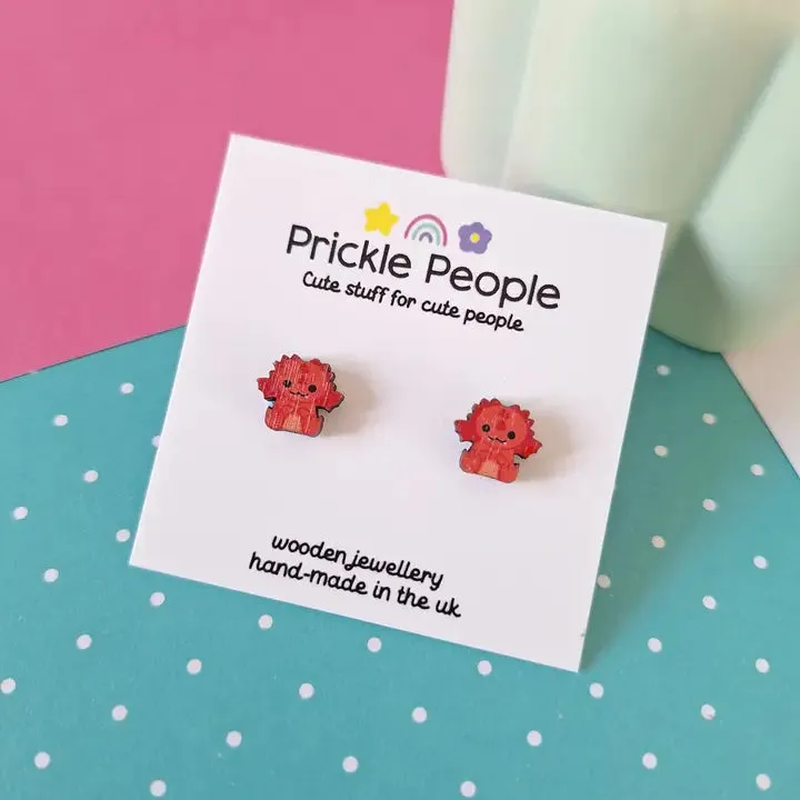 Cute Dragon Stud Earrings