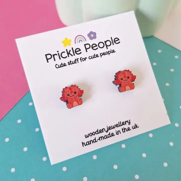 Cute Dragon Stud Earrings