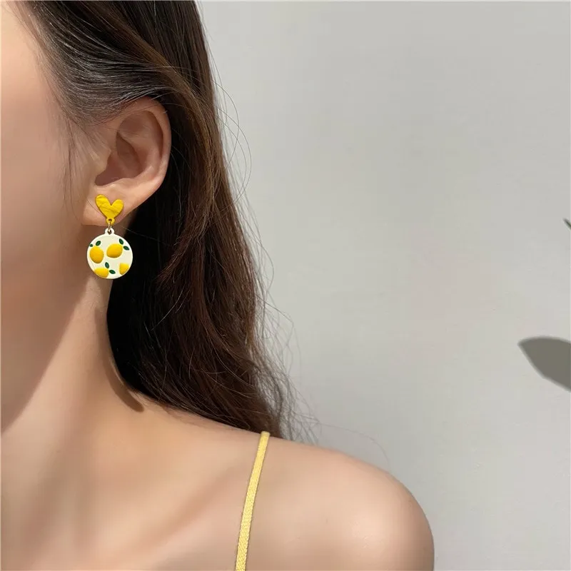 Cute Strawberry Stud Earrings