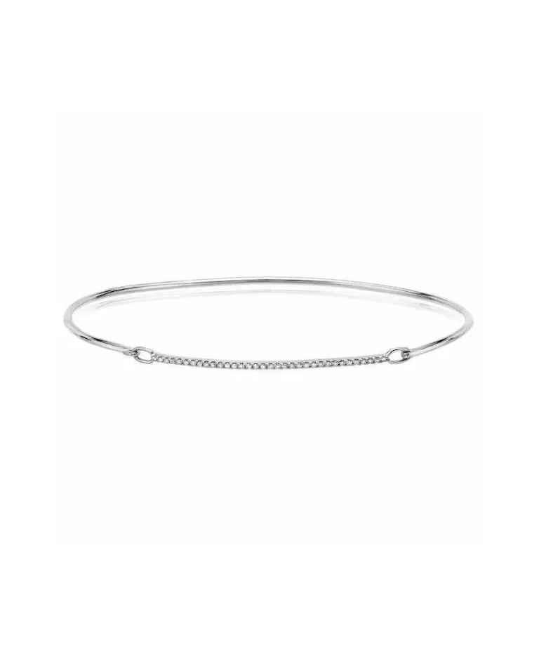 Diamond Bar Bangle