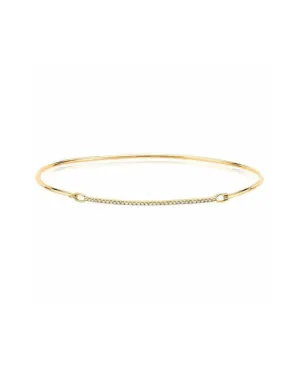 Diamond Bar Bangle