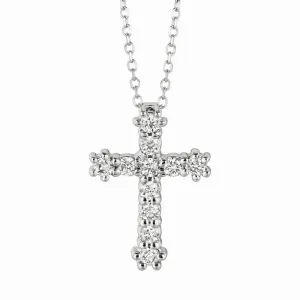 DIAMOND CROSS NECKLACE 14K GOLD (0.33 CTW) 4