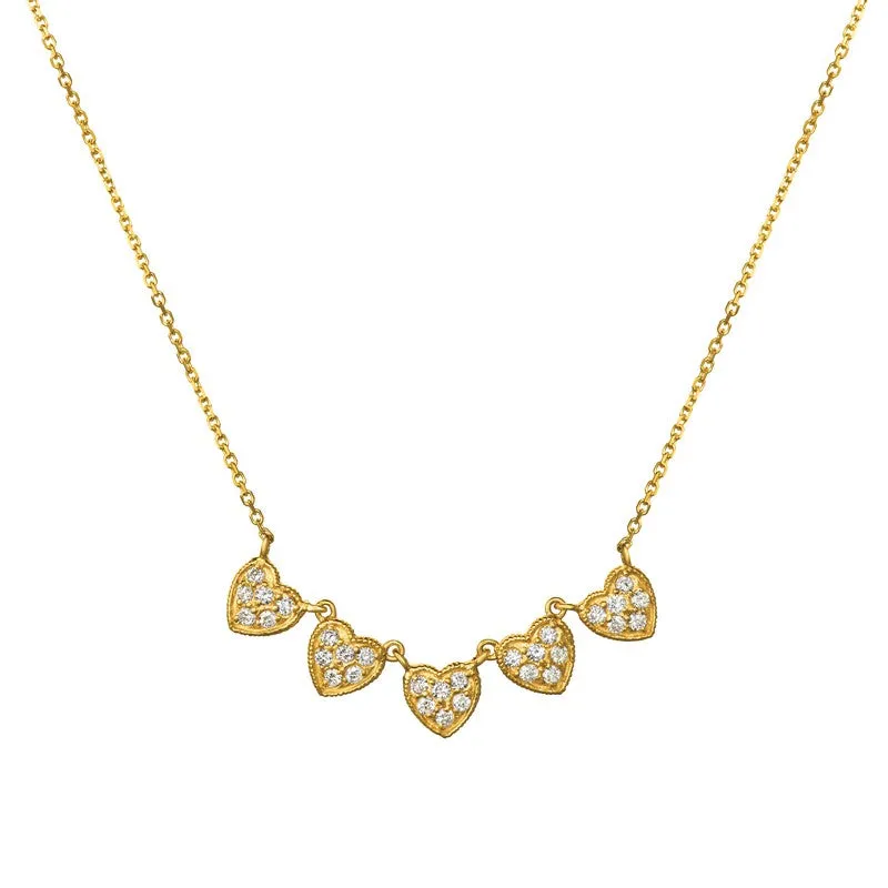 DIAMOND HEART NECKLACE 14K GOLD (0.5 CTW) 3