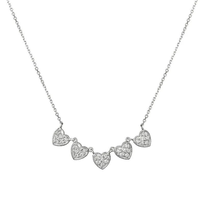 DIAMOND HEART NECKLACE 14K GOLD (0.5 CTW) 3
