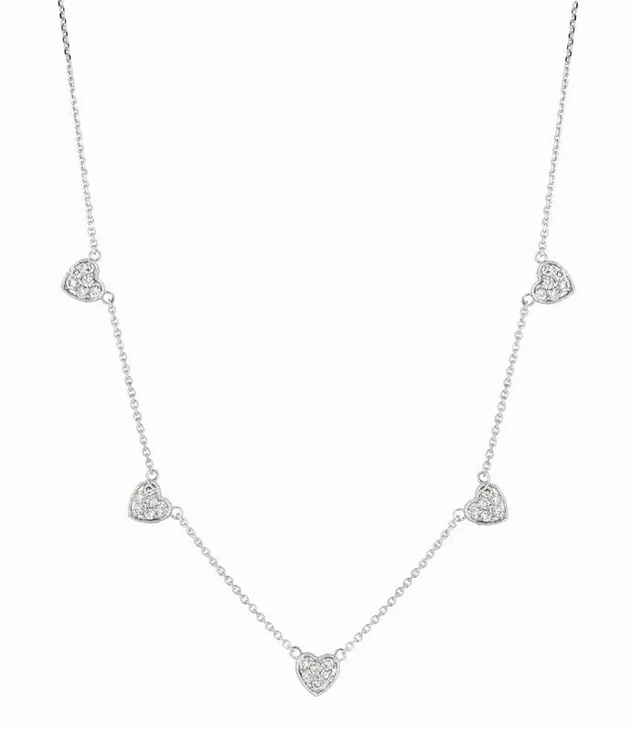 DIAMOND HEART NECKLACE 14K GOLD (0.75 CTW) 3