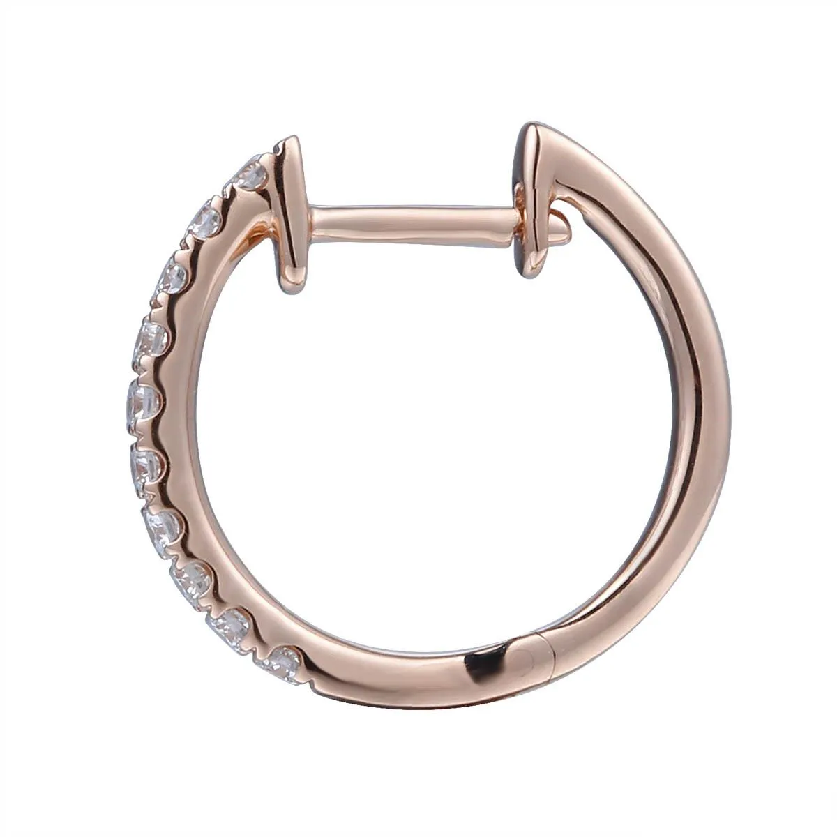 Diamond Huggie Earrings 0.19ctw