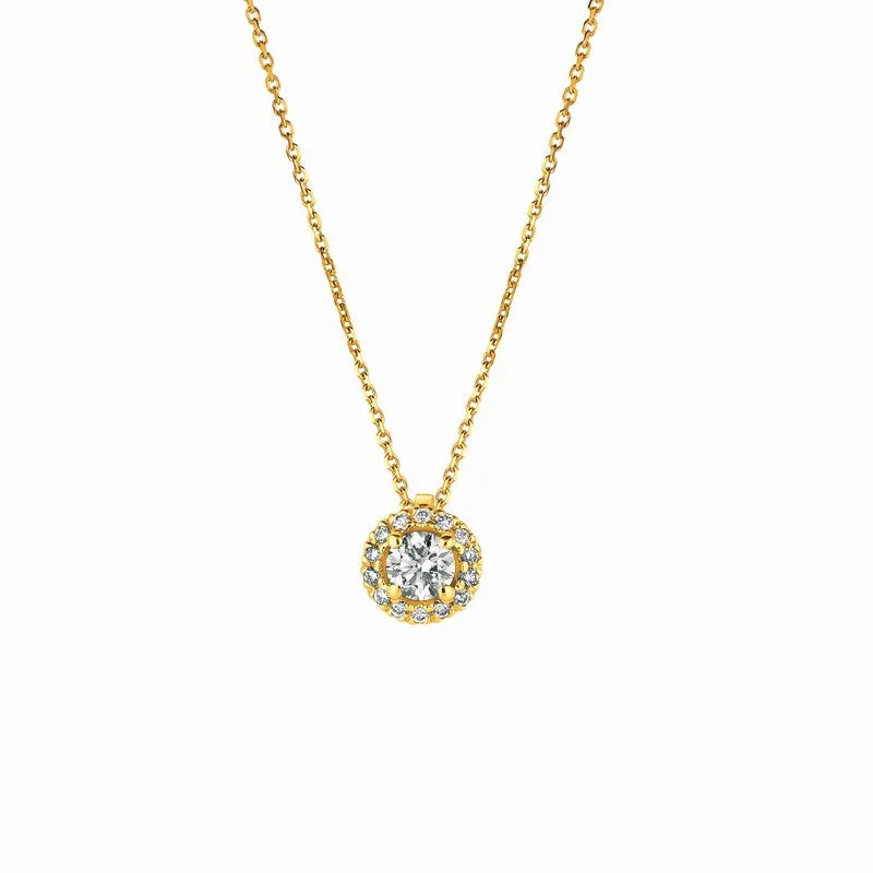 DIAMOND NECKLACE 14K GOLD (0.33 CTW) 6