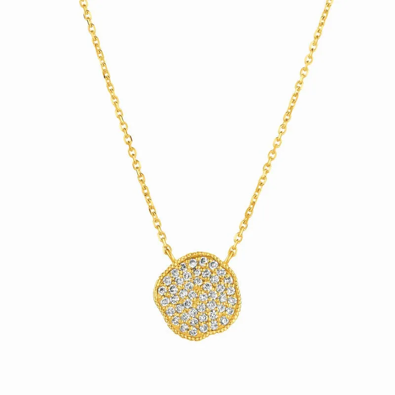 DIAMOND NECKLACE 14K GOLD (0.37 CTW) 2
