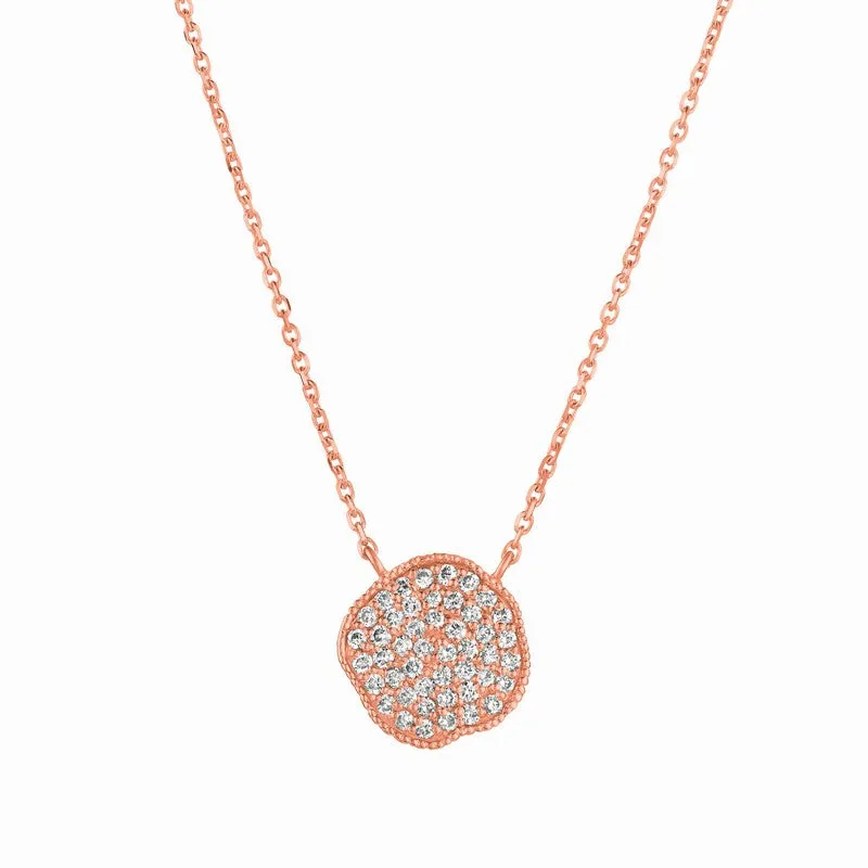 DIAMOND NECKLACE 14K GOLD (0.37 CTW) 2