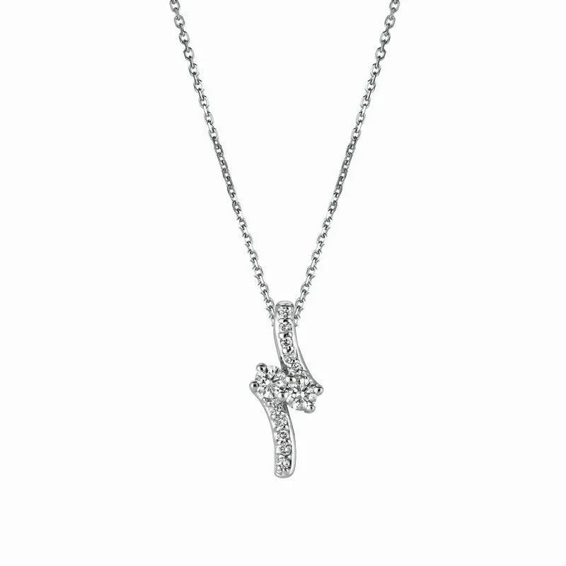 DIAMOND NECKLACE 14K GOLD (0.4 CTW) 5
