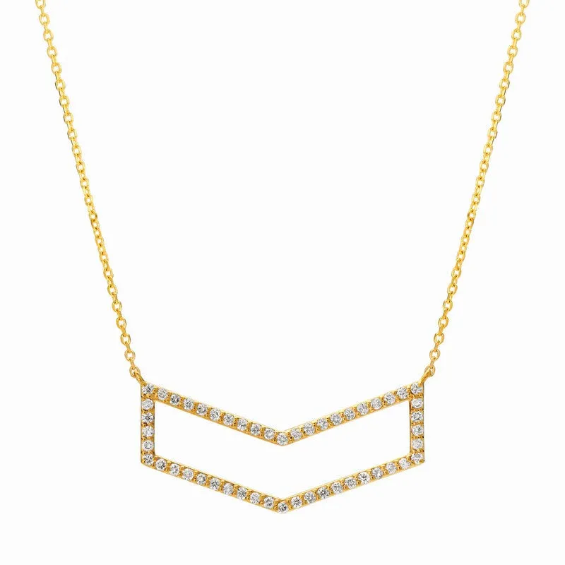 DIAMOND NECKLACE 14K GOLD (0.5 CTW) 2