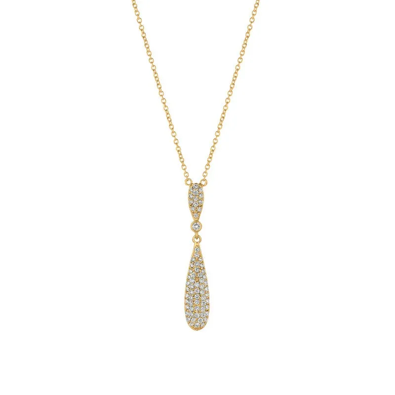 DIAMOND NECKLACE 14K GOLD (0.6 CTW) 1
