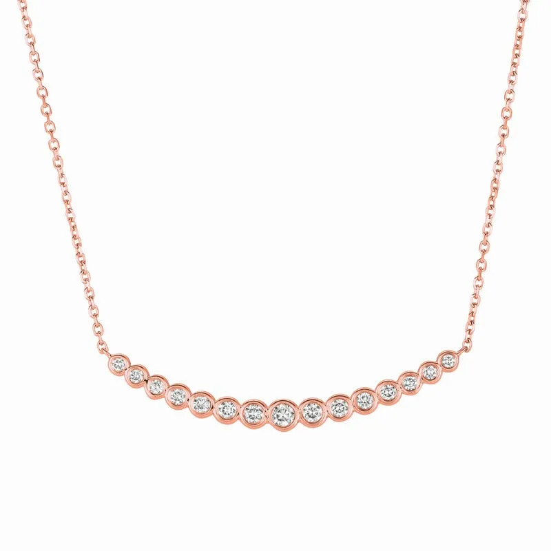 DIAMOND NECKLACE 14K GOLD (0.65 CTW)