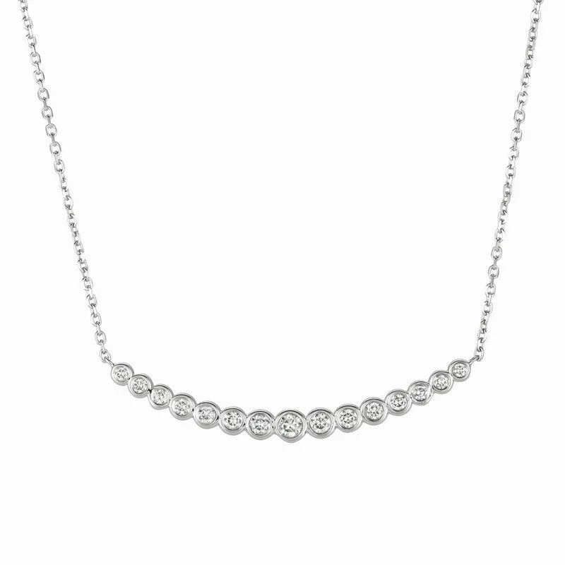 DIAMOND NECKLACE 14K GOLD (0.65 CTW)