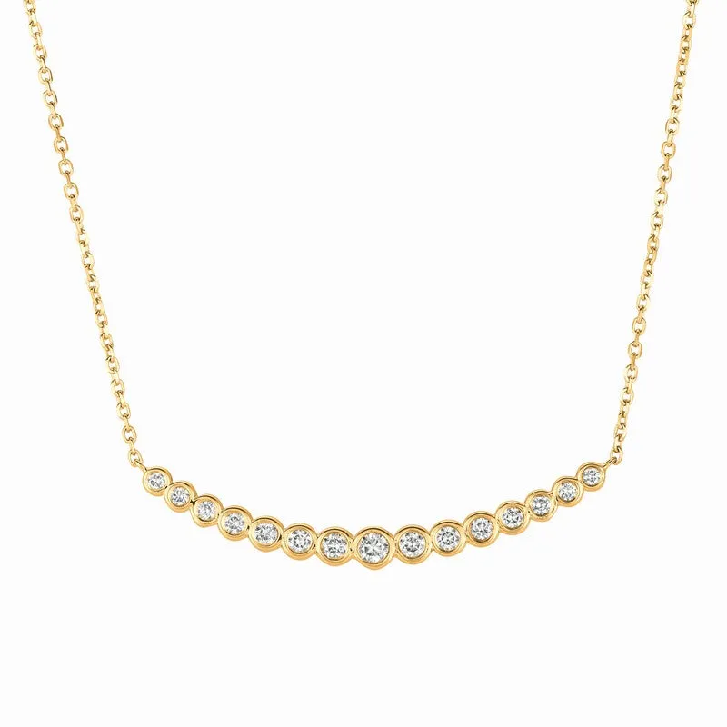 DIAMOND NECKLACE 14K GOLD (0.65 CTW)