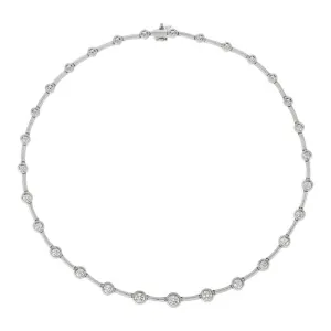 DIAMOND NECKLACE 14K GOLD (2 CTW)