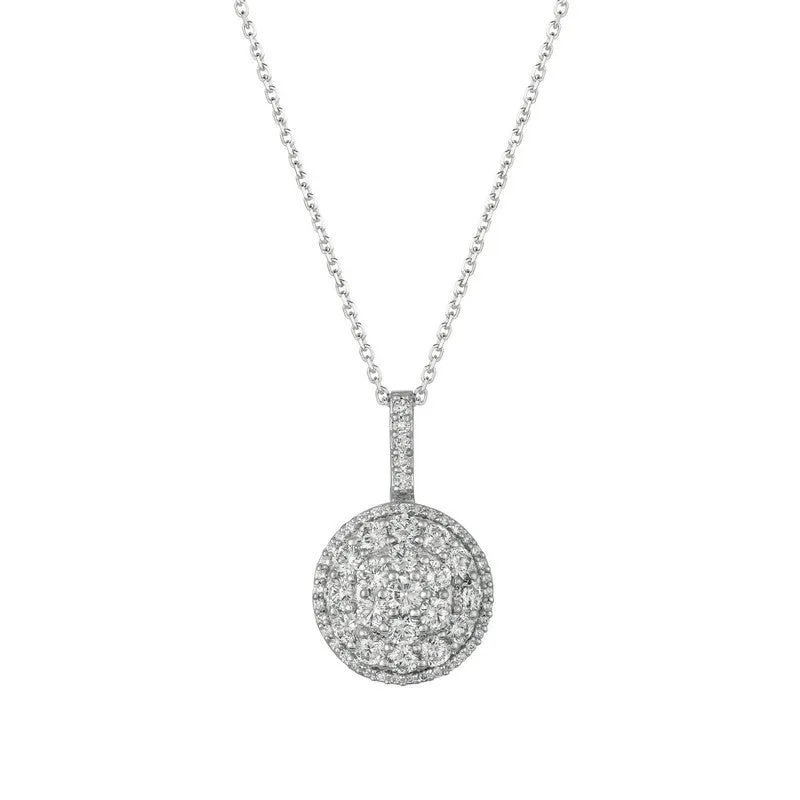 DIAMOND NECKLACE 14K GOLD (2.25 CTW)