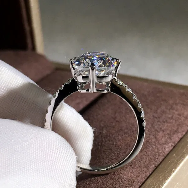 Diamond Ring | Womens Engagement Ring | Engagement Rings | Womens Wedding Ring | Promise Ring | Eternity Ring | Wedding Band for Women