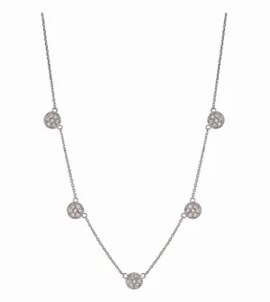 DIAMOND ROUND NECKLACE 14K GOLD (0.75 CTW) N5049YD