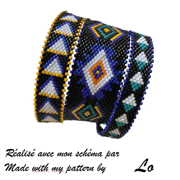 DIY Pattern - 3 Bracelets CHEKEERO