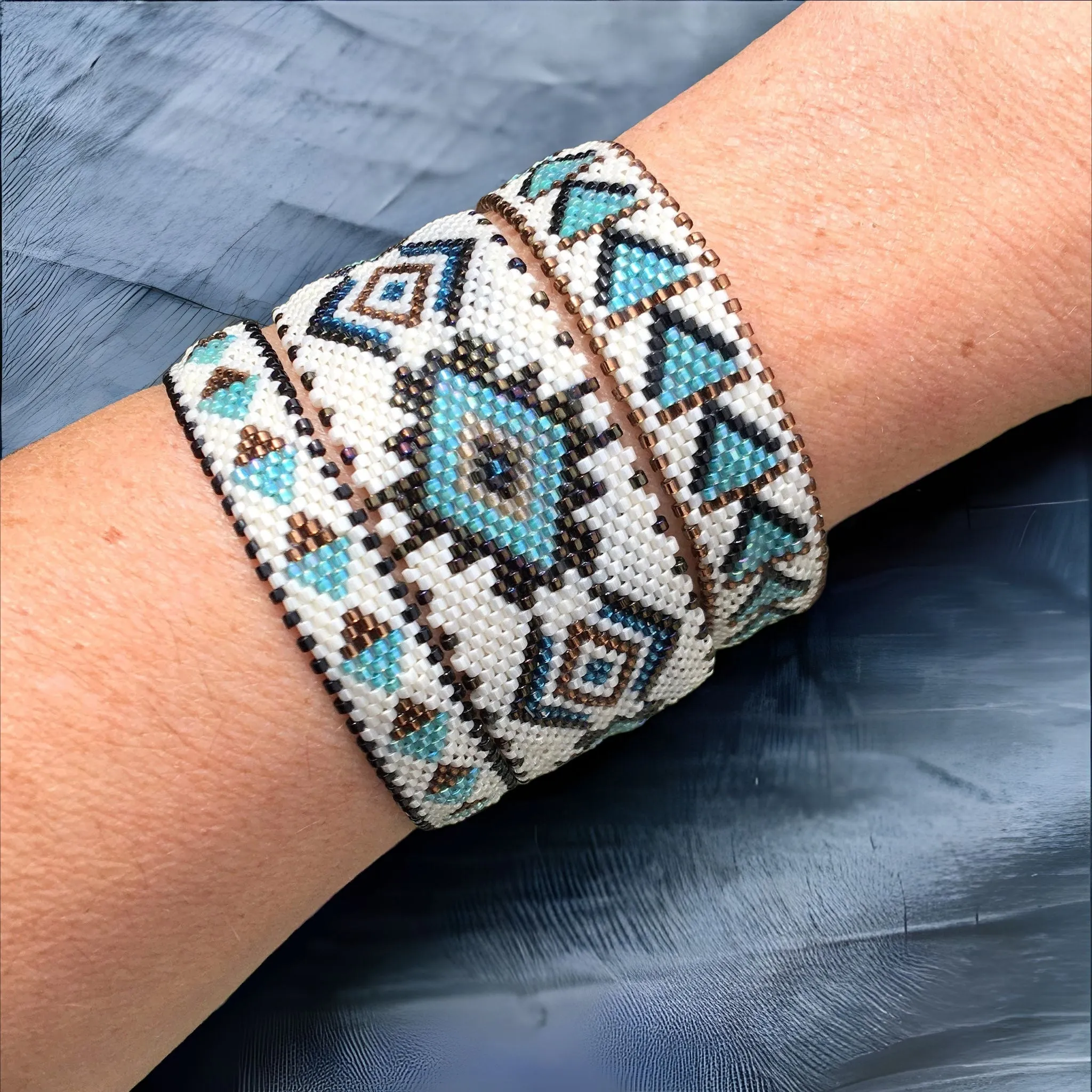 DIY Pattern - 3 Bracelets CHEKEERO