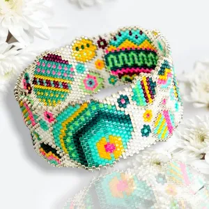 DIY Pattern Bracelet EASTER BALLS