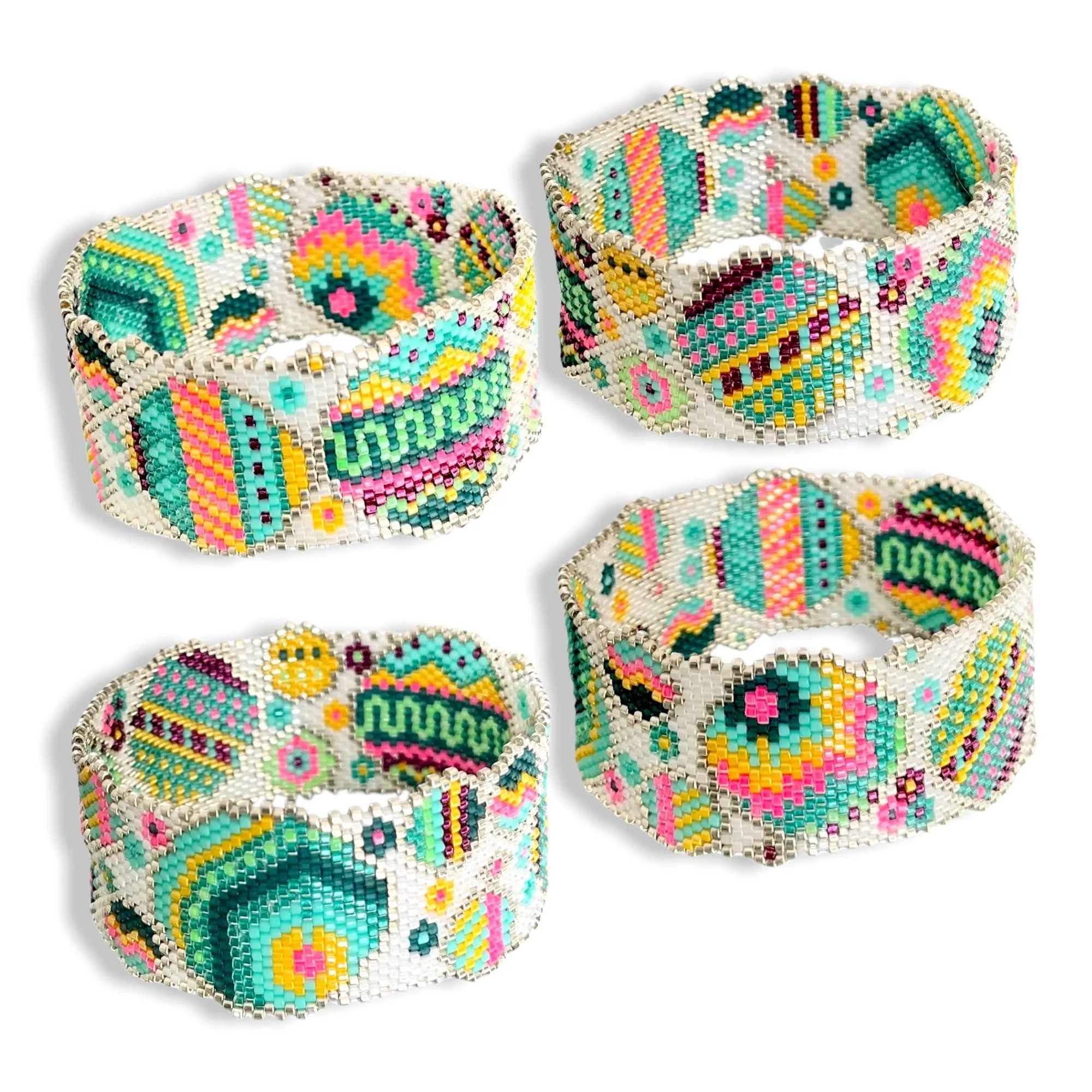 DIY Pattern Bracelet EASTER BALLS