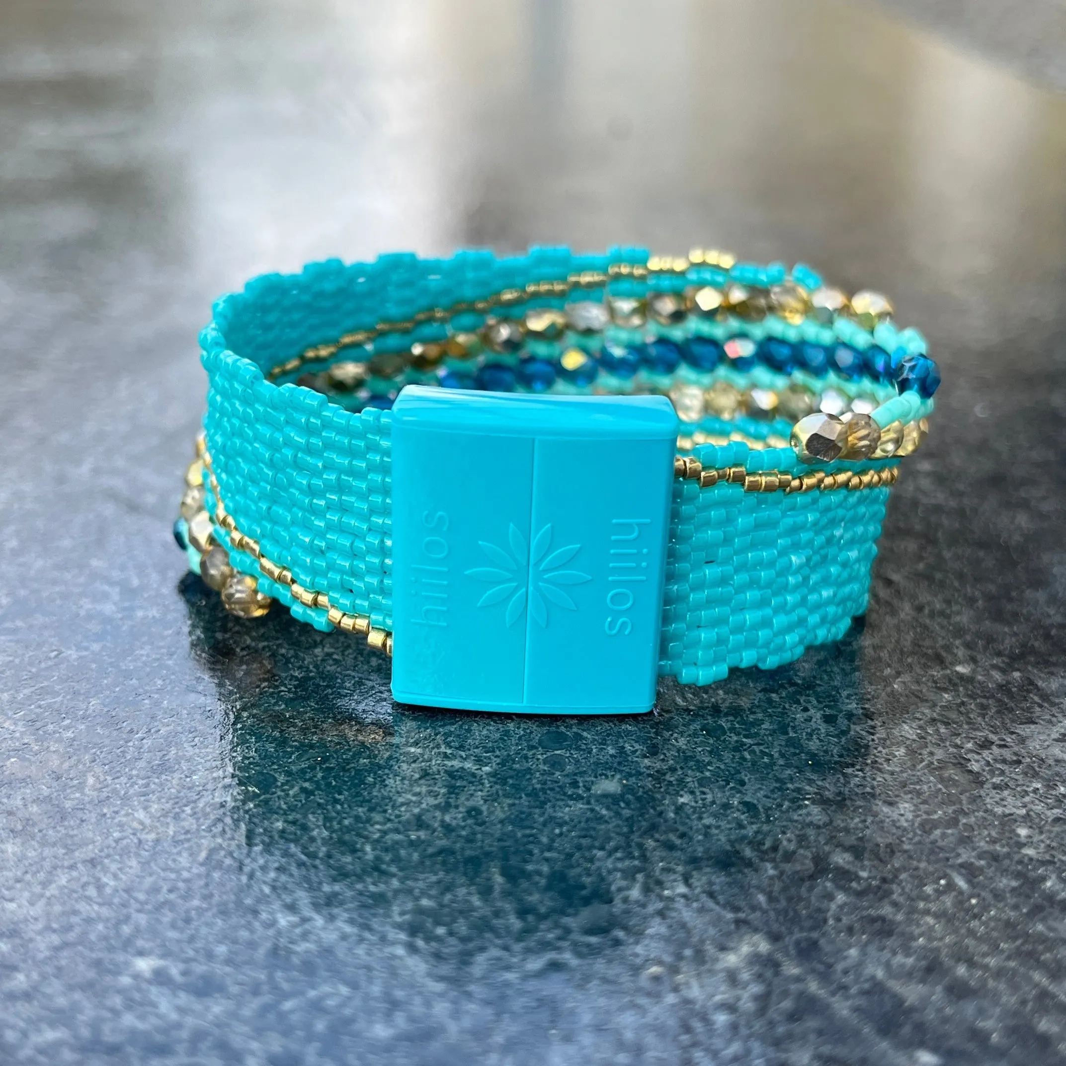 DIY Pattern Bracelet VAGUE BLEUE
