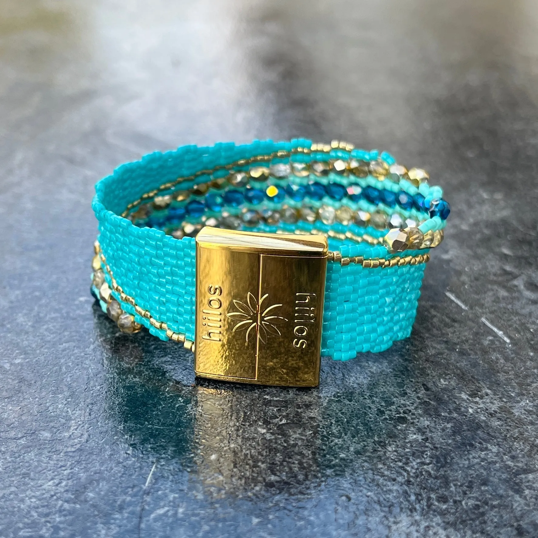 DIY Pattern Bracelet VAGUE BLEUE
