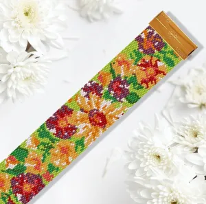 DIY Vertical Peyote Pattern - Bracelet JACKIE