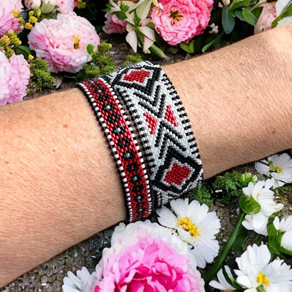DIY Vertical Peyote Pattern - Bracelet KOCHI