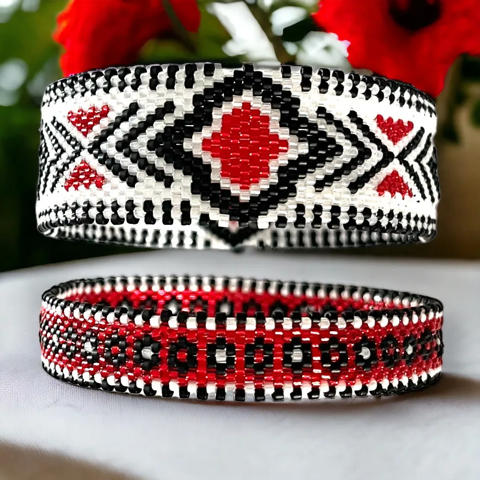 DIY Vertical Peyote Pattern - Bracelet KOCHI
