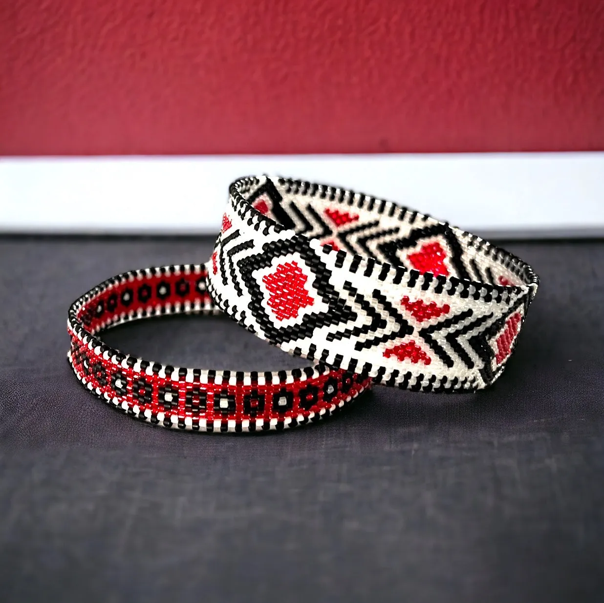 DIY Vertical Peyote Pattern - Bracelet KOCHI