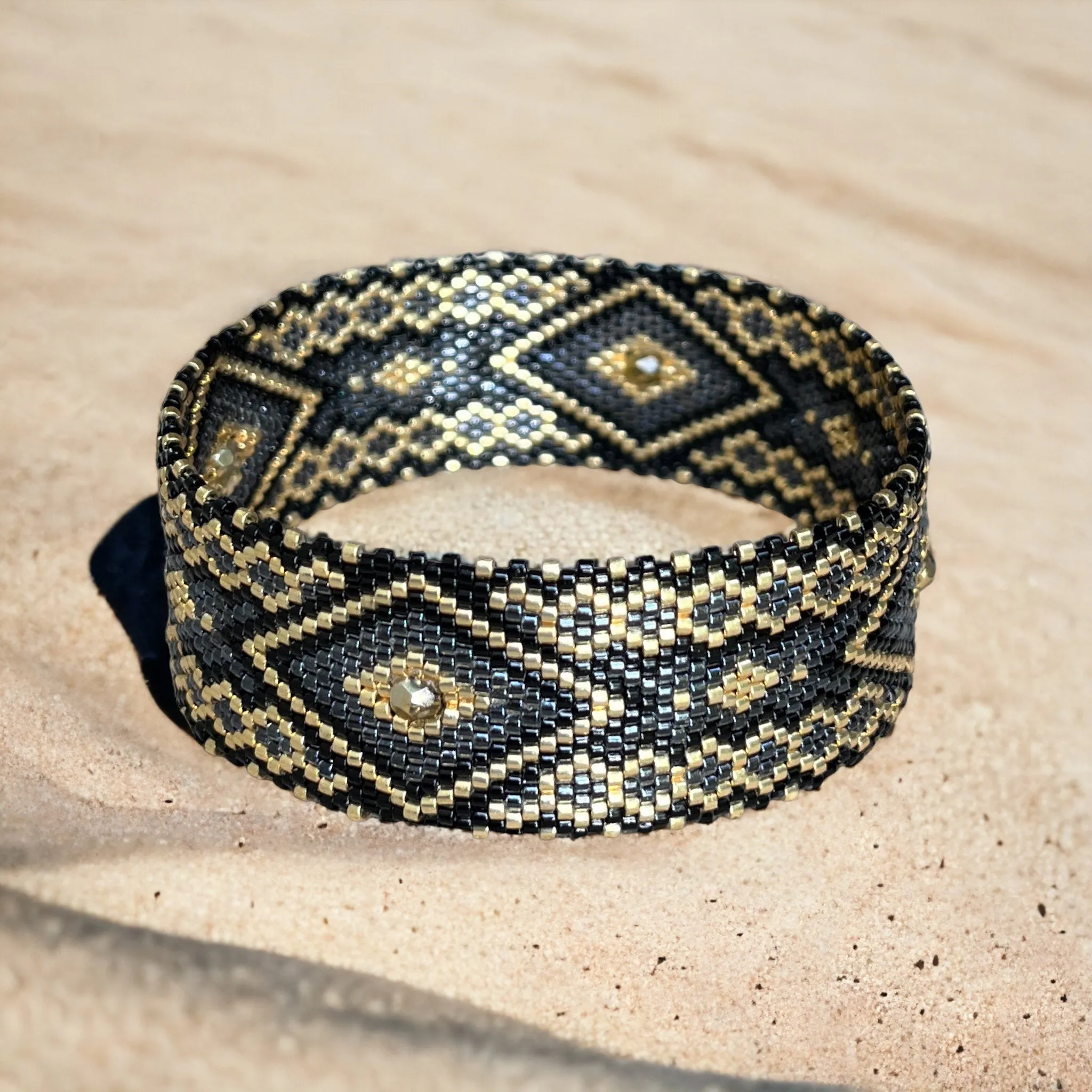 DIY Vertical Peyote Pattern - Bracelet MORELIA MINI
