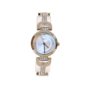 Dkny Stainless Steel Analog Watch With Metal Bracelet